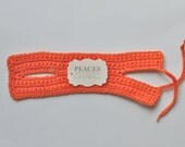 Orange Door Bumper - Door Jammer, Door Stopper, Door Muffler, Door Knob Cozy