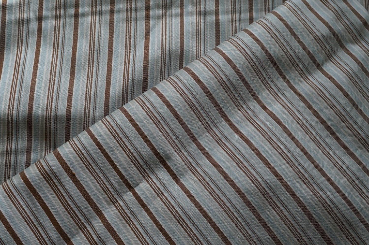 3 Yards of Striped Silk Dupioni