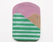 CARDHOLDER 01 // apple green pink skin tone