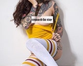 YELLOW - Gogo Blackwater print