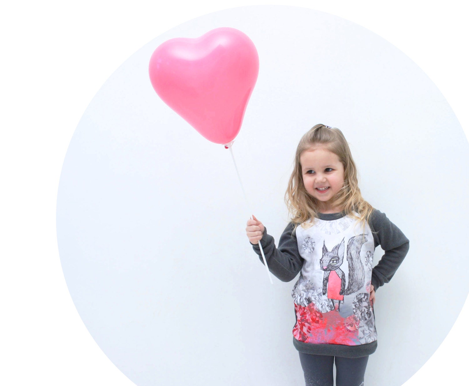 Squirrel fashion diva-  Kids sweatshirt