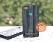 GET 2 FOR 1 Turquoise Apple Logo on Wood   Case  fit for  iphone 4 4S case Iphone 5  iphone 5g   Samsung galaxy S3 note 2 case