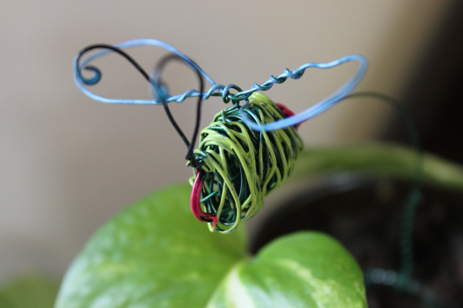 Wire Bug Garden Stake