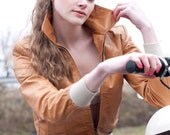 1980s Vintage Camel Moto Bomber