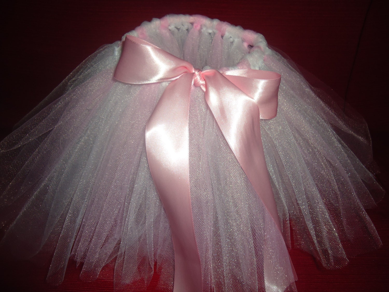 Tutus - Custom, Handmade INFANT-size Party/Holiday Tutu - Boutique style - You choose colors - ribbon-tie waistband