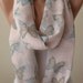 Butterflies - Soft Colors Infinity Scarf -  Chiffon Fabric