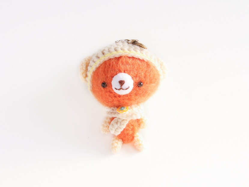 Keychain Amigurumi Cozy Bear