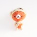 Keychain Amigurumi Cozy Bear