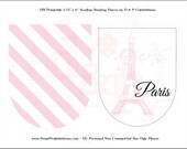 DIY Printable Paris Scalloped Bunting Pieces in Pink Il_170x135