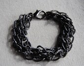Chain wrapped stacking bracelet