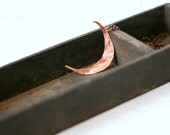 Crescent Moon Shape Pendant Copper Neckalce