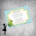 Baby Shower Invitation - FROG PRINCE Printable