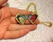 Carl and Lenny Loveheart Locket