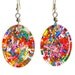 Candy resin earrings - cupcake sprinkle earrings - kawaii earrings - candy jewelry by Sparkle City Jewelry