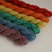 Handpainted Superwash Sock Yarn Minis "Vintage Rainbow" -- Granite Sock 100% Superwash Merino Mini Set