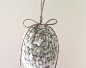 Spring decoration - Catkins eggs -  Rustic Easter eggs - Hanging Easter eggs