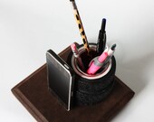 iPad Mini and iPhone 5 Tire Stack Pencil Holder Charging Dock, Docking Station, Father's Day Gift