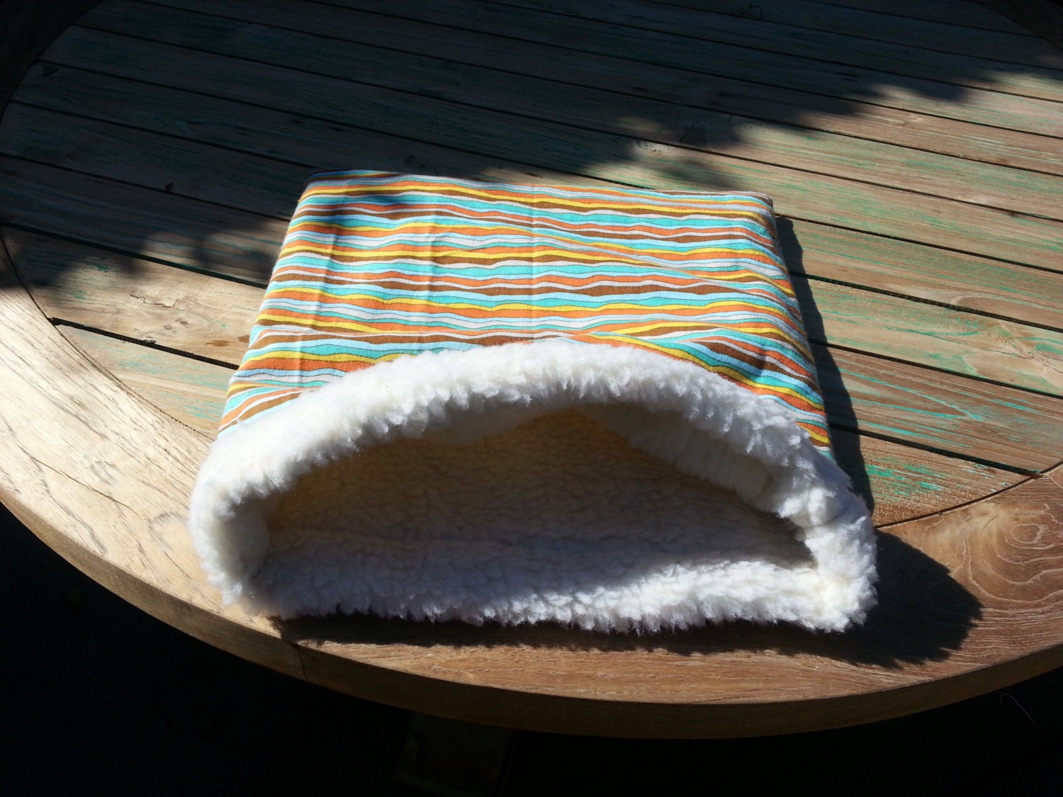 Sierra Sunset Cozy Cave-Snuggle Sack-Burrow Bed for Cats, Small Dogs or Pocket Pets