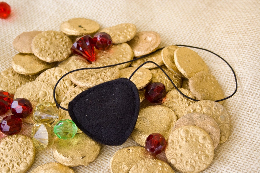 Pirate Party Eye Patch- Set of 10