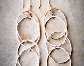 Artistic Dangle Silver Fashion Earrings
