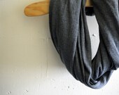 Infinity Scarf Circle Scarf - Cozy Grey