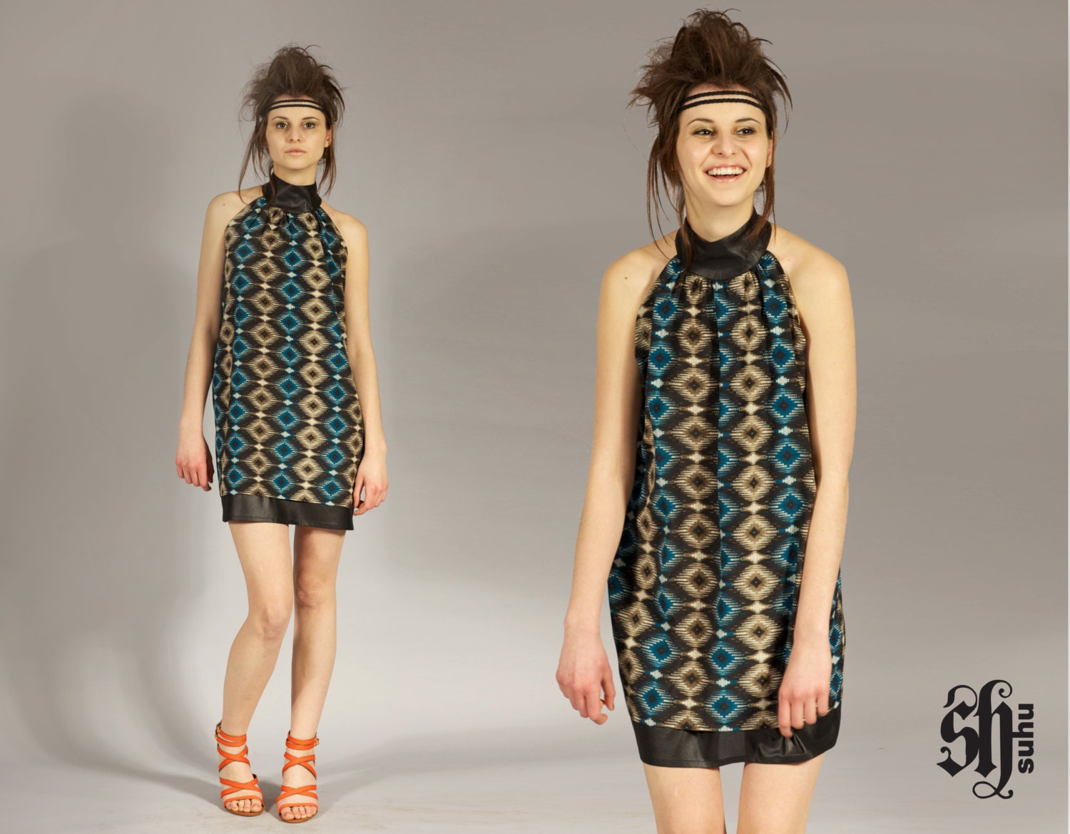 dress with aztecprint LASAIR
