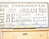 Family Rules Sign with Mixed Fonts (customizable)