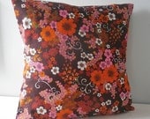 Vintage 50s 60s retro Cushion / Pillow cover
