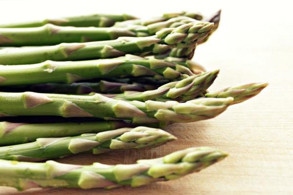 Asparagus photography luscious vegetable 5x7 fine art print green veggie wood natural food photography