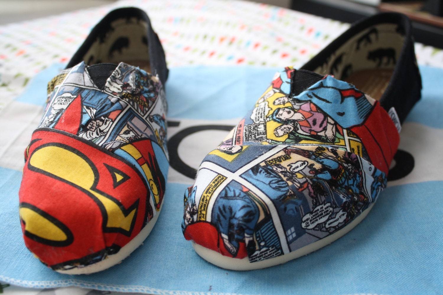 Superman Comic Strip Toms