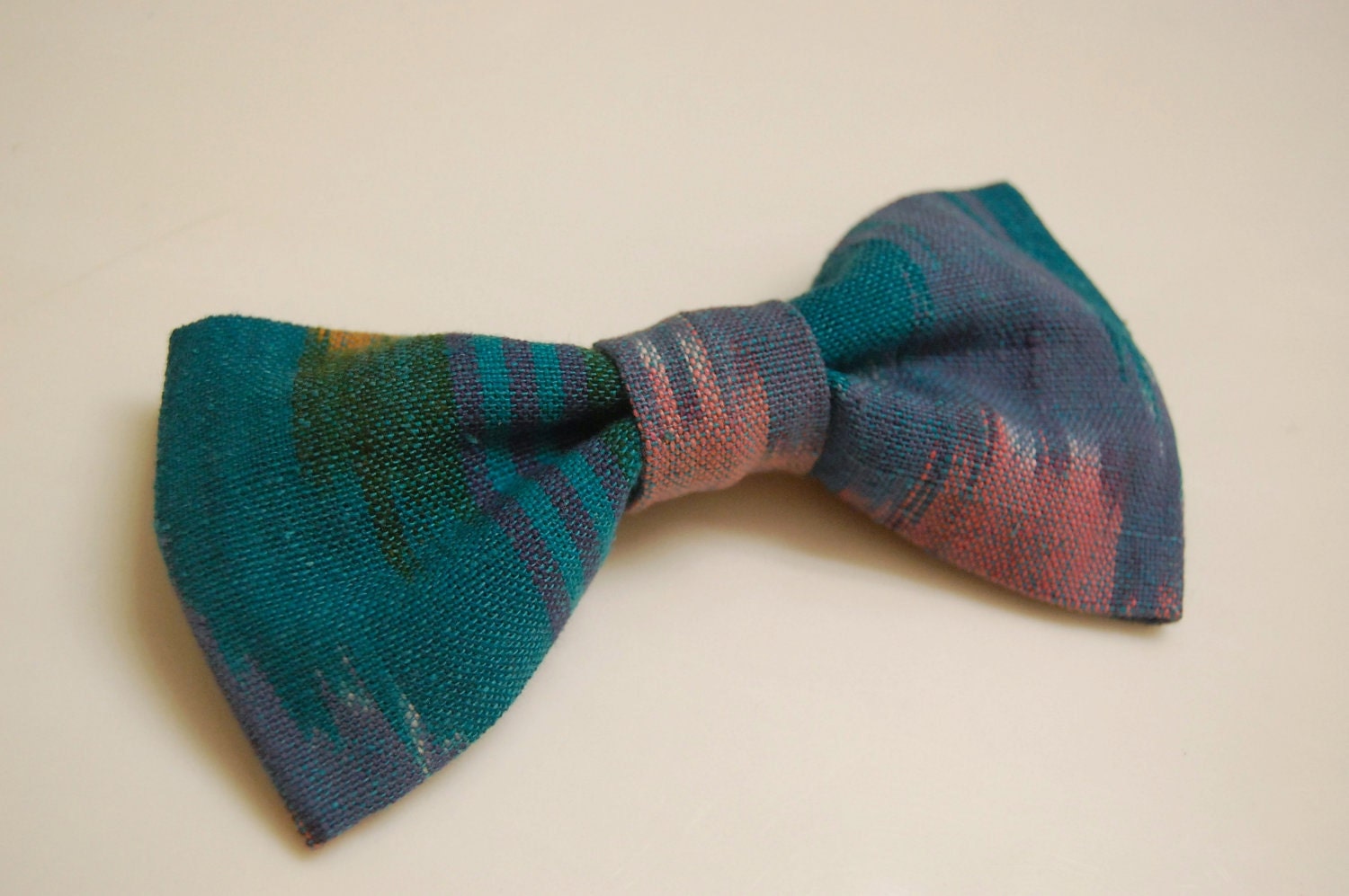 Made-to-Order Men's Bow Tie - 36 Vintage Fabric Options - Clip-On - Wedding Party, Patterned, Formal, Funky, Custom, Whimsical, Colorful