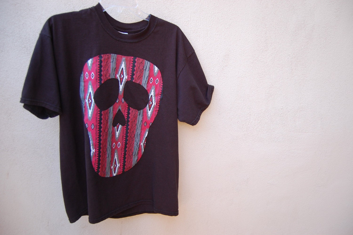Aztec Skull Tee Oversized