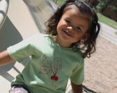 Darling, You Look Radishing t-shirt, 100% organic cotton