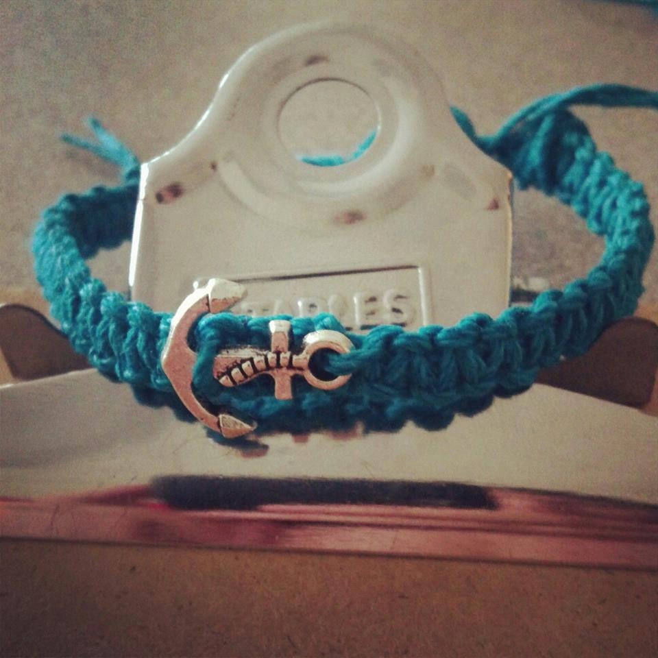Anchor/Infinity Hemp Bracelets