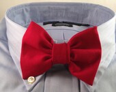 Doctor Who Eleventh Doctor Red Bowtie / Bow Tie