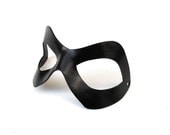 Harley Quinn Black Leather Mask Batman Joker Masquerade Party Carnival Mardi gras Simple Costume Halloween Fetish Comic Con Marvel Cat Woman