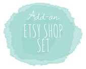 Etsy Shop Set - Blog Add-On - Branding