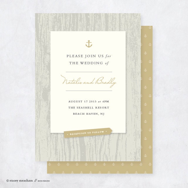 Wedding invitation // Wedding invitation suite // Flat wedding invite // Wedding // Driftwood & diamonds