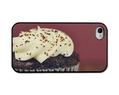 Cupcake Iphone case - Iphone 4 case - Iphone 5 case - red velvet cupcake - sweet Iphone case - girly Iphone case - food iphone case