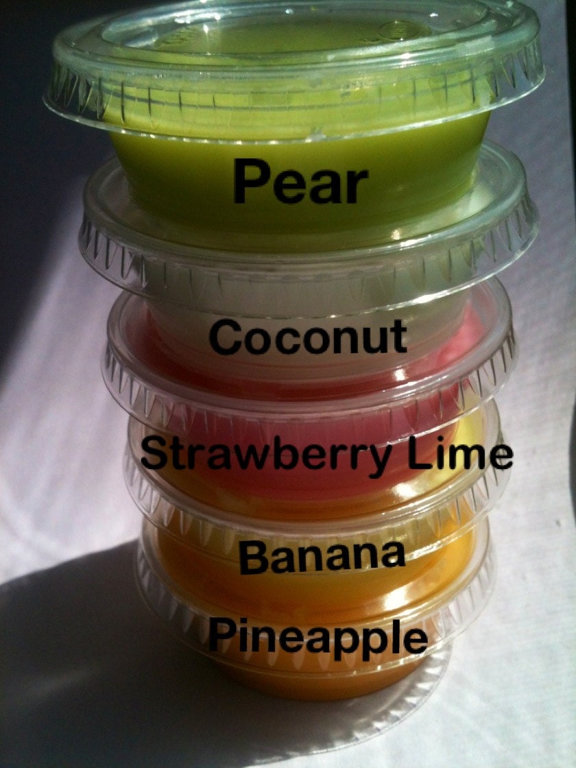 Moments of Paradise set of 5, approx 10 uses,  ESSENTIAL Oil blended Tarts, Aromatherapy Tarts , soy wax melts, Highly scented,