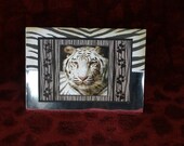 White Tiger Card, Happy Birthday, Get Well, Thinking of You, Thank you