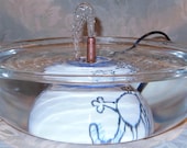 Cat Fountain - Vintage Pyrex MEDIUM