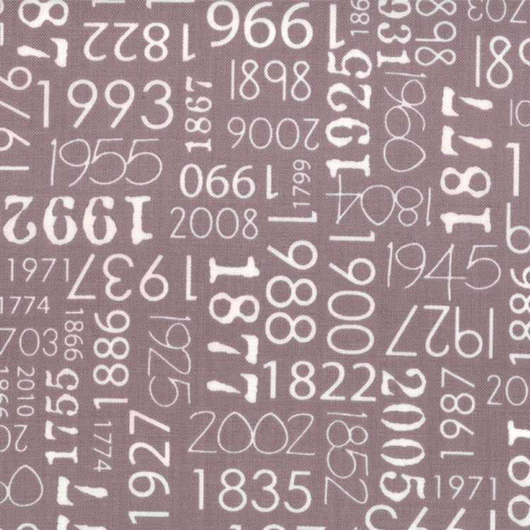 SALE - Reunion Collection - Sweetwater for Moda - Daisy's Date in Graphite - Half Yard