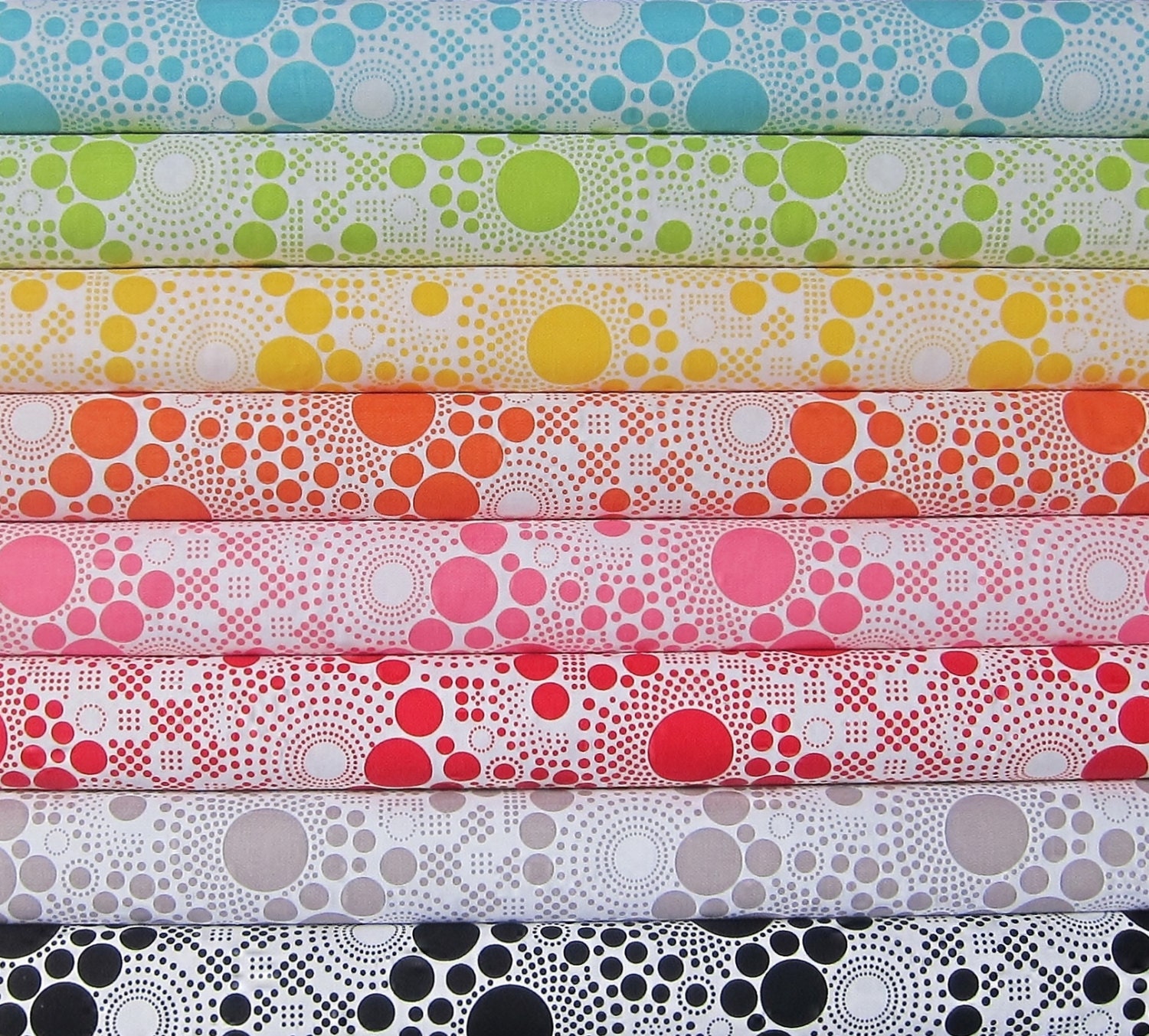 Hipster Collection - Pop Fat Quarter Bundle - Riley Blake - 8 Fat Quarters - 2 Yards Total