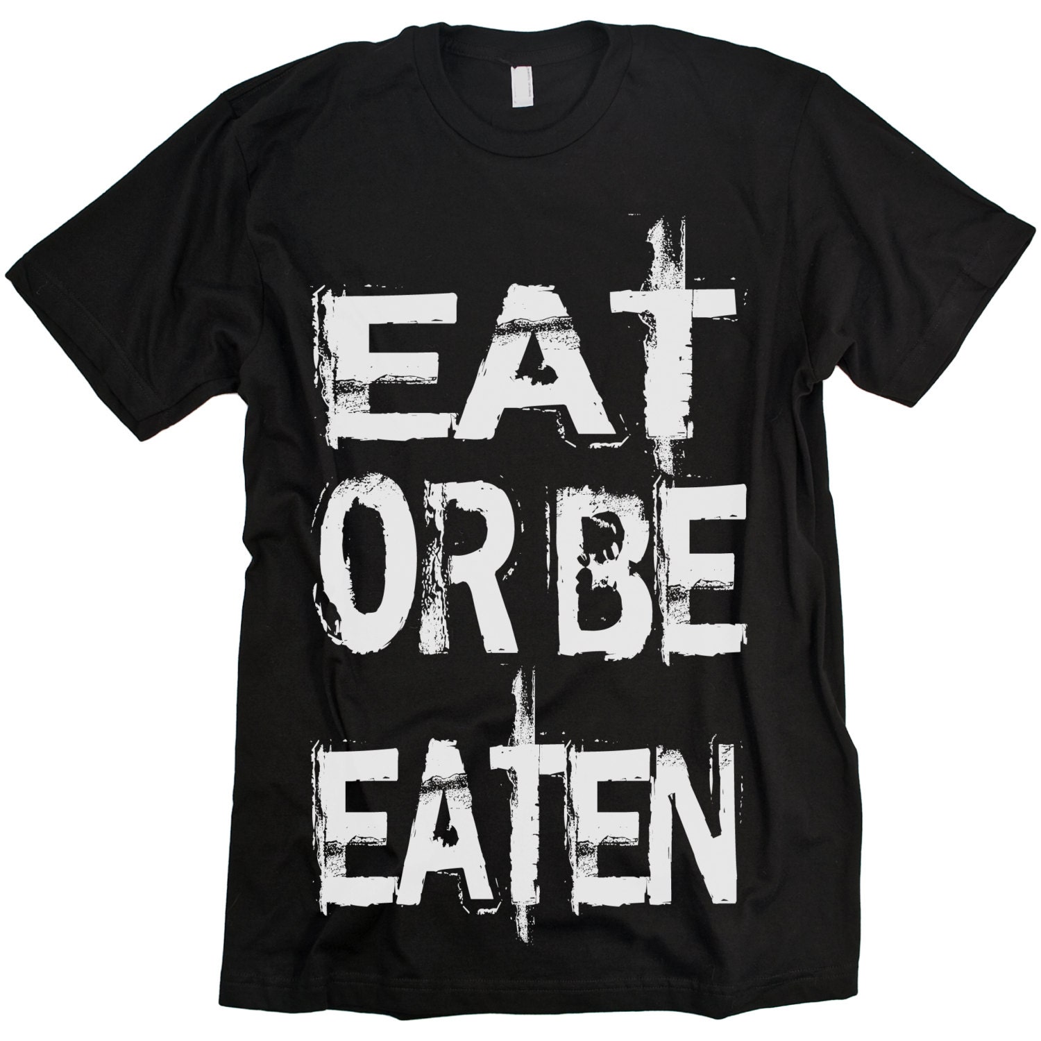 Zombie Walking Dead Horror Eat or Be Eaten MENS Tshirt