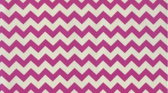 Afterglow Chevron in Fuchsia- Afterglow by Dear Stella - 1 yard