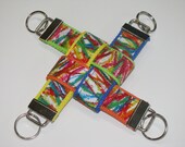 Crayon Scribbles Key Chain