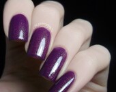 Nail Polish: Splendid - Purple Polish with Gold Shimmer