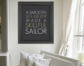 Motivational Art Print // Office Wall Art // Dorm Room Wall Art // Classroom Print // Gift for Teacher // Inspirational Print // Typography