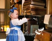 Belle's Provincial Blue Apron Dress- Disney Princess
